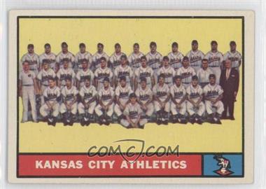 1961 Topps - [Base] #297 - Kansas City Athletics Team [Noted]