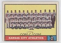 Kansas City Athletics Team [Good to VG‑EX]