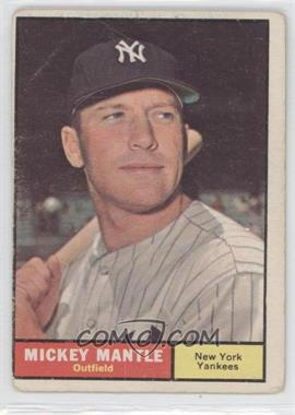 1961 Topps - [Base] #300 - Mickey Mantle [Good to VG‑EX]