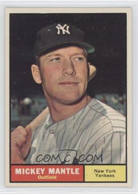 1961 Topps - [Base] #300 - Mickey Mantle