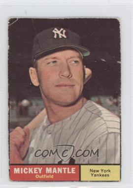 1961 Topps - [Base] #300 - Mickey Mantle [Altered]