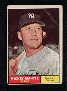 1961 Topps - [Base] #300 - Mickey Mantle [Good to VG‑EX]