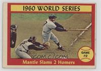 World Series - Game #2 - Mantle Slams 2 Homers