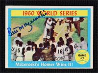 World Series - Game #7 - Mazeroski's Homer Wins It! [JSA Certified CO…