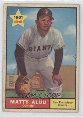 1961 Topps - [Base] #327 - Matty Alou