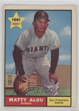 1961 Topps - [Base] #327 - Matty Alou