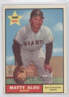 1961 Topps - [Base] #327 - Matty Alou