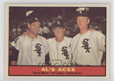 1961 Topps - [Base] #337 - Al's Aces (Early Wynn, Al Lopez, Herb Score) [Good to VG‑EX]