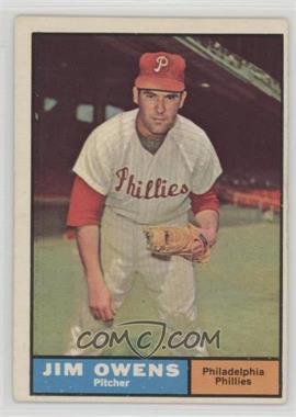 1961 Topps - [Base] #341 - Jim Owens