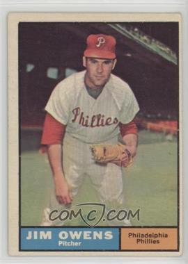 1961 Topps - [Base] #341 - Jim Owens