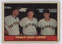 Frisco First Liners (Mike McCormick, Jack Sanford, Billy O'Dell) [Poor to&…