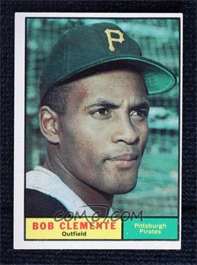 1961 Topps - [Base] #388 - Roberto Clemente (Called Bob on Card)