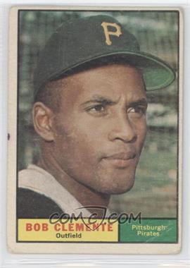 1961 Topps - [Base] #388 - Roberto Clemente (Called Bob on Card) [Good to VG‑EX]