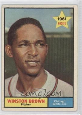 1961 Topps - [Base] #391 - Winston Brown [Noted]