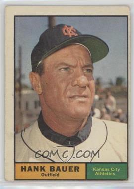 1961 Topps - [Base] #398 - Hank Bauer [Good to VG‑EX]
