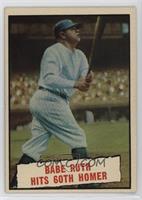 Baseball Thrills - Babe Ruth Hits 60th Homer