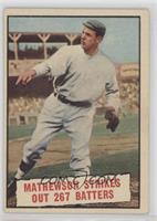 Baseball Thrills - Mathewson Strikes Out 267 Batters