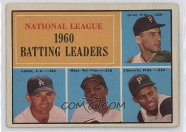 1961 Topps - [Base] #41 - League Leaders - Dick Groat, Norm Larker, Willie Mays, Roberto Clemente