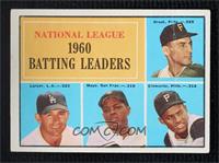 League Leaders - Dick Groat, Norm Larker, Willie Mays, Roberto Clemente [Poor&n…