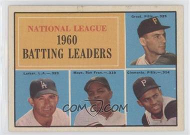 1961 Topps - [Base] #41 - League Leaders - Dick Groat, Norm Larker, Willie Mays, Roberto Clemente