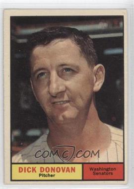 1961 Topps - [Base] #414 - Dick Donovan [Noted]