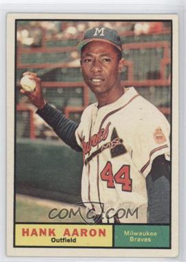 1961 Topps - [Base] #415 - Hank Aaron