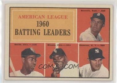 1961 Topps - [Base] #42 - League Leaders - Al Smith, Minnie Minoso, Moose Skowron, Pete Runnels [Good to VG‑EX]