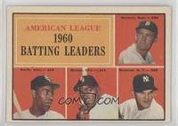 League Leaders - Al Smith, Minnie Minoso, Moose Skowron, Pete Runnels