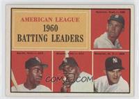 League Leaders - Al Smith, Minnie Minoso, Moose Skowron, Pete Runnels