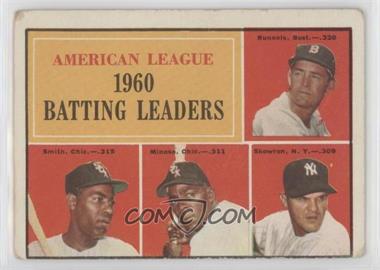 1961 Topps - [Base] #42 - League Leaders - Al Smith, Minnie Minoso, Moose Skowron, Pete Runnels [Good to VG‑EX]