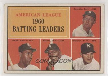 1961 Topps - [Base] #42 - League Leaders - Al Smith, Minnie Minoso, Moose Skowron, Pete Runnels [Poor to Fair]