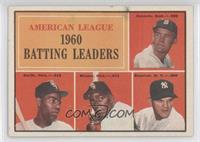 League Leaders - Al Smith, Minnie Minoso, Moose Skowron, Pete Runnels