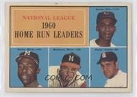 League Leaders - Ernie Banks, Hank Aaron, Eddie Mathews, Ken Boyer