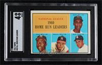 League Leaders - Ernie Banks, Hank Aaron, Eddie Mathews, Ken Boyer [SGC 4&…