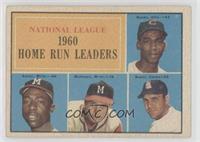 League Leaders - Ernie Banks, Hank Aaron, Eddie Mathews, Ken Boyer