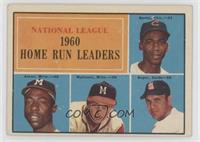 League Leaders - Ernie Banks, Hank Aaron, Eddie Mathews, Ken Boyer [Good t…