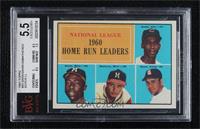 League Leaders - Ernie Banks, Hank Aaron, Eddie Mathews, Ken Boyer [BVG 5.…