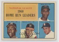 League Leaders - Ernie Banks, Hank Aaron, Eddie Mathews, Ken Boyer