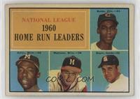 League Leaders - Ernie Banks, Hank Aaron, Eddie Mathews, Ken Boyer