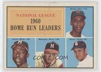 League Leaders - Ernie Banks, Hank Aaron, Eddie Mathews, Ken Boyer