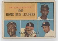 League Leaders - Ernie Banks, Hank Aaron, Eddie Mathews, Ken Boyer [Good t…