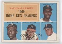 League Leaders - Ernie Banks, Hank Aaron, Eddie Mathews, Ken Boyer