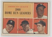 League Leaders - Mickey Mantle, Roger Maris, Jim Lemon, Rocky Colavito [Good&nb…