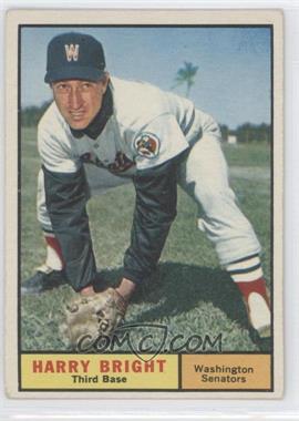 1961 Topps - [Base] #447 - Harry Bright [Good to VG‑EX]