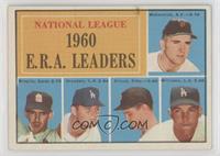 League Leaders - Mike McCormick, Ernie Broglio, Don Drysdale, Bob Friend, Stan …