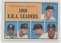 League Leaders - Mike McCormick, Ernie Broglio, Don Drysdale, Bob Friend, Stan …