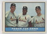 Power For Ernie (Daryl Spencer, Bill White, Ernie Broglio)