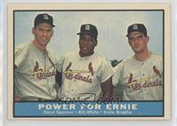 Power For Ernie (Daryl Spencer, Bill White, Ernie Broglio)