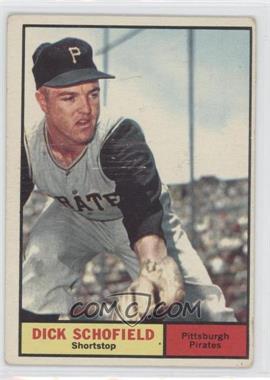 1961 Topps - [Base] #453 - Dick Schofield [Noted]