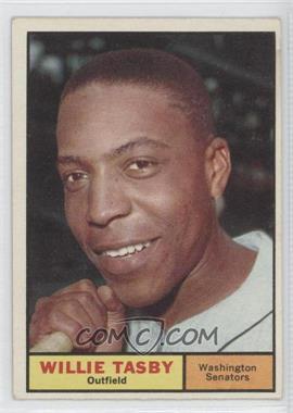 1961 Topps - [Base] #458 - Willie Tasby [Noted]